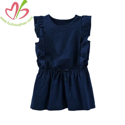 Ruffle Sleeve Tunic Baby Girl Clothes