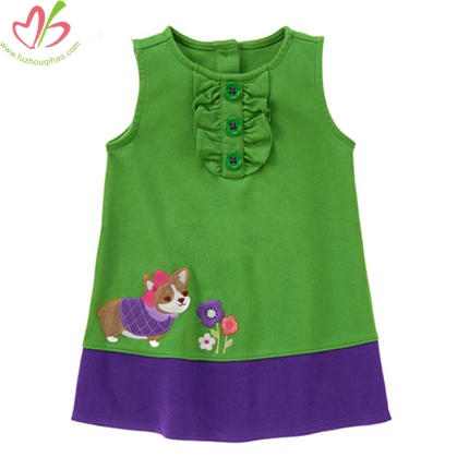 A Line Style Children Dress