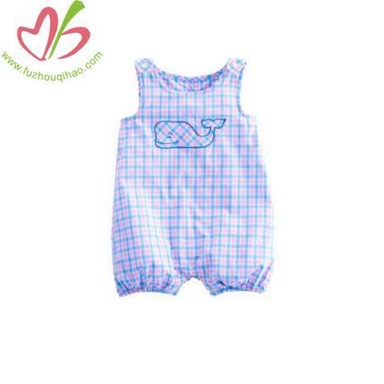 Plaid Jonjon Baby Romper