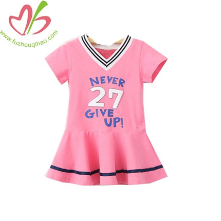 Princess Girls Sportswear V-neck Dress