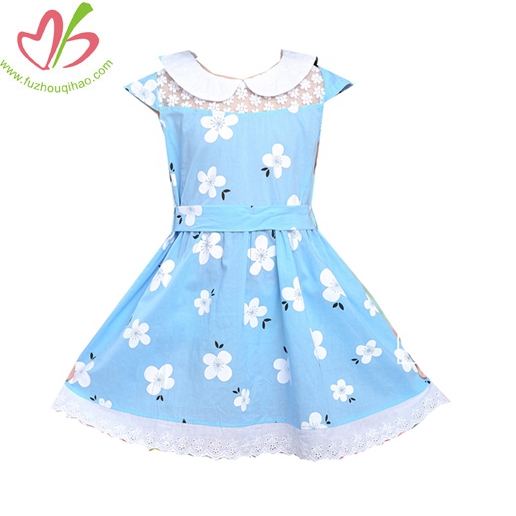 Pure Cotton Children's Wear Dress Princess Dress