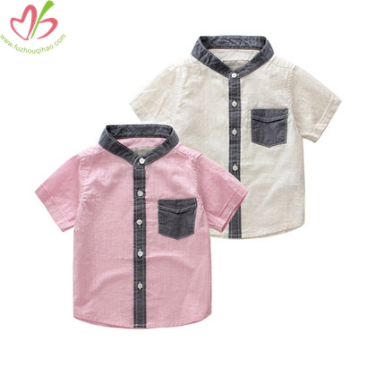 Short Sleeves Boy's Summer Shirt