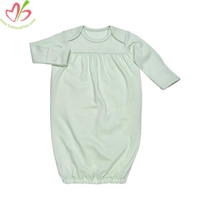 Plain Wholesale Unisex Baby Gown