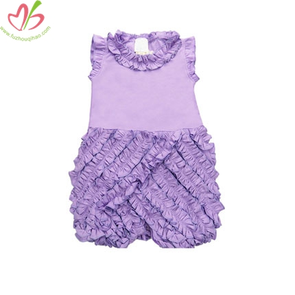 Lavender Baby Ruffle Bubble