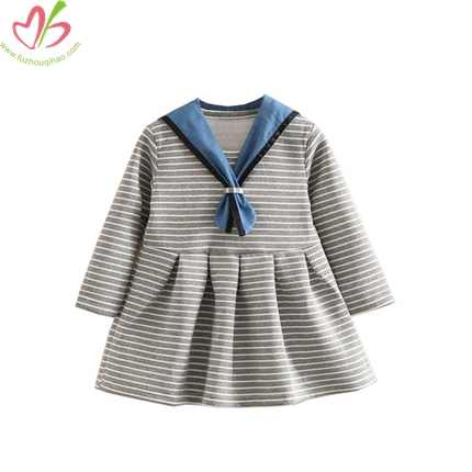 Sailor Style Kids Dress