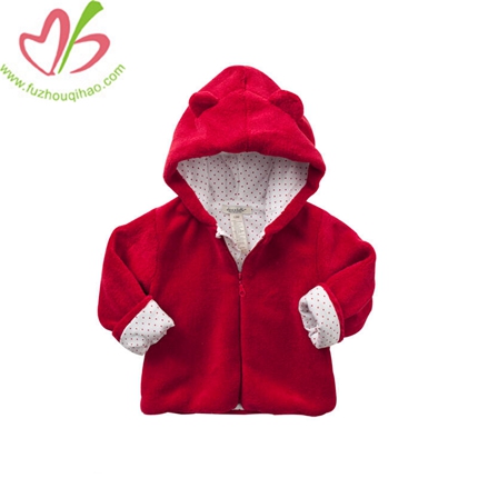 The Bear Baby Clothes Coral Fleece Jacket