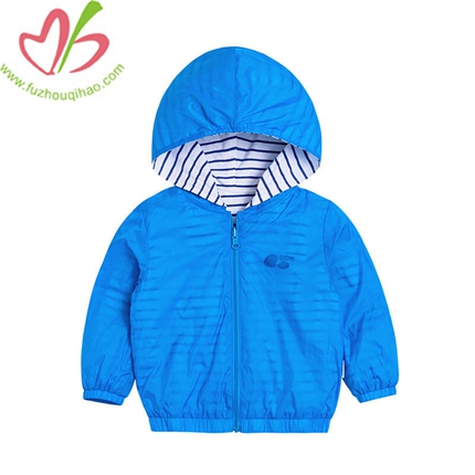 Baby Hoodie Double Open Coat Long Sleeves