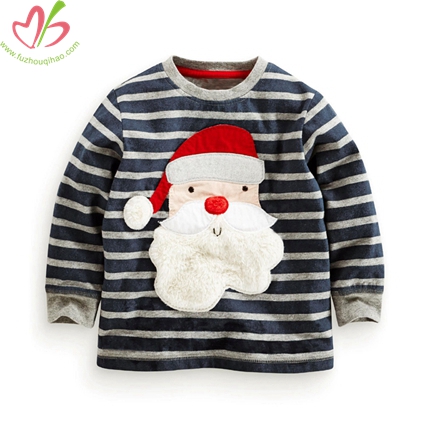 Kids Boy's Snowman Applique Tees