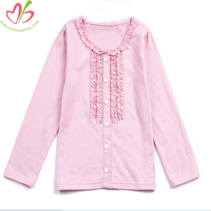 Colorful Long Sleeves Children Girl's Top
