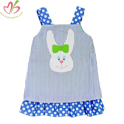 Bunny Applique Baby's One Piece Clothes