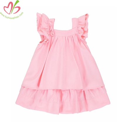 Double Ruffles Children One Piece Clothes